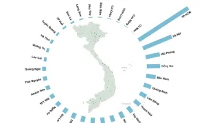 Bản đồ 34 tỉnh, thành sau sáp nhập